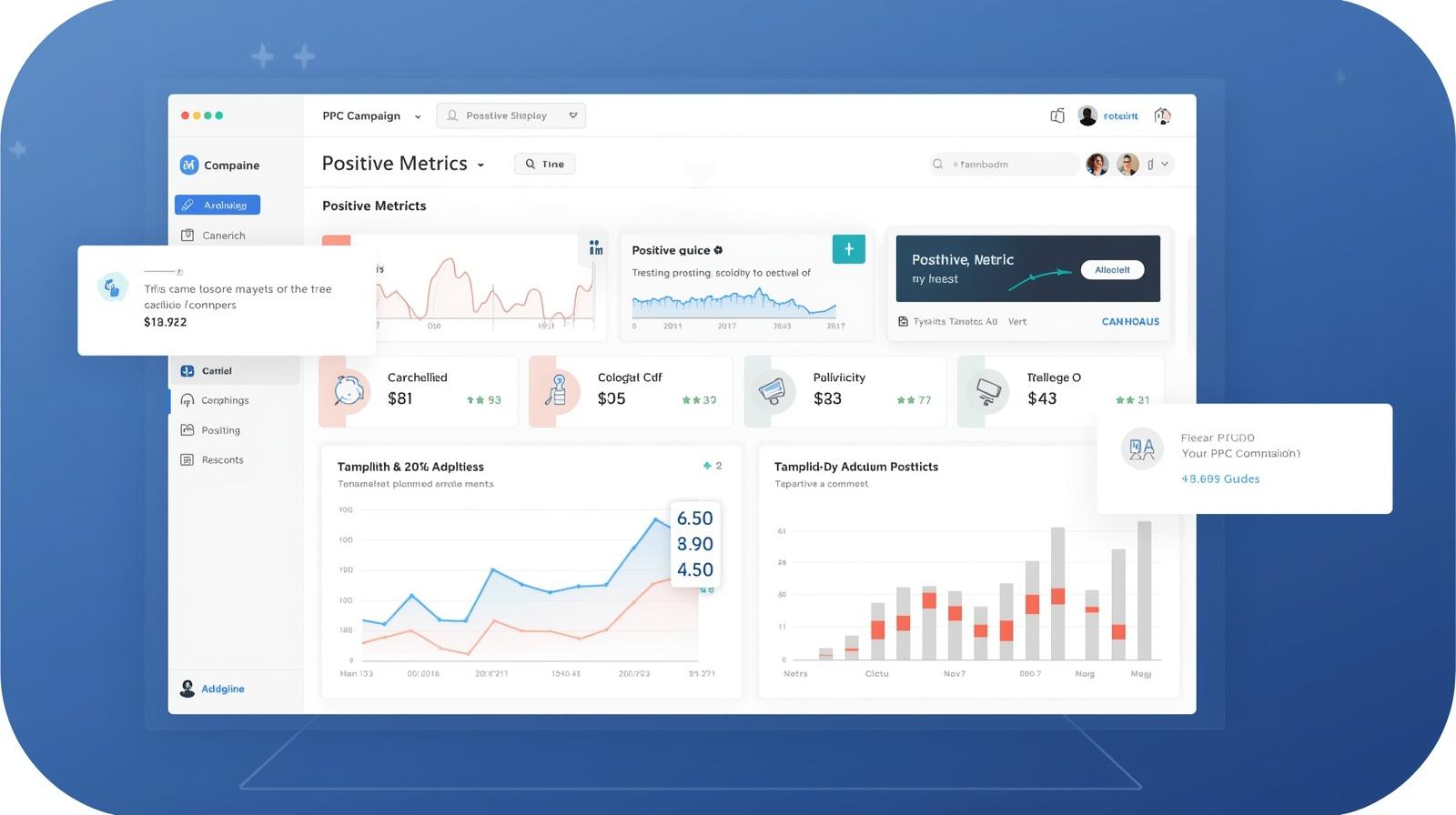Automated Amazon PPC optimization dashboard showing ACoS reduction